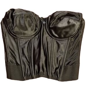 Vintage 90s Victoria's Secret Black Bustier Corset
